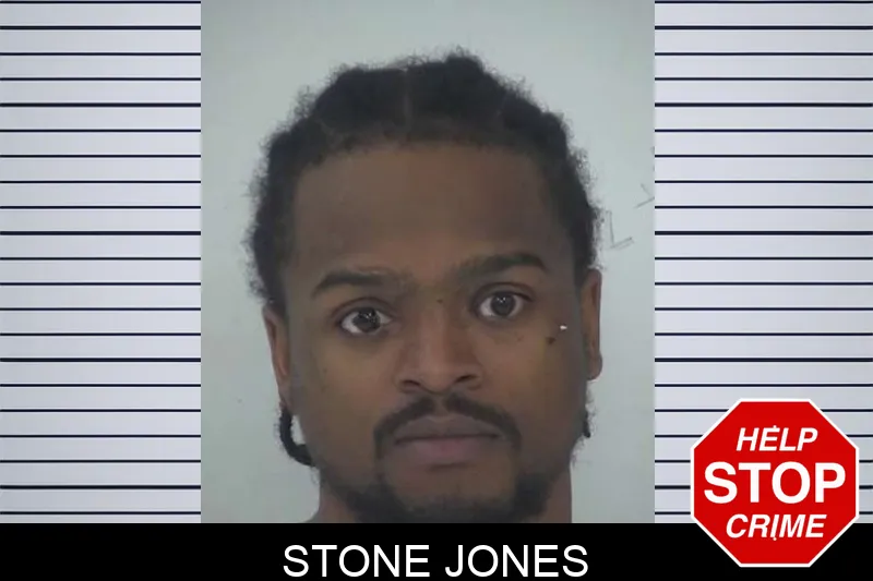 Stone Jones mugshot