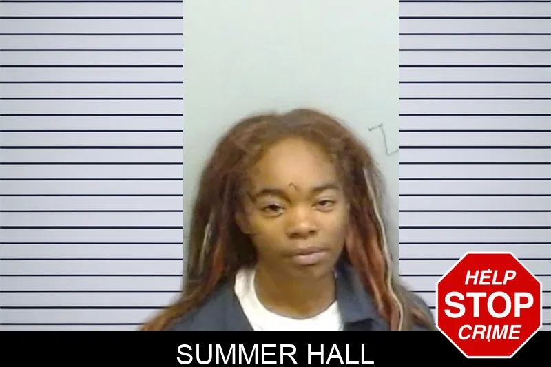 Summer Hall mugshot