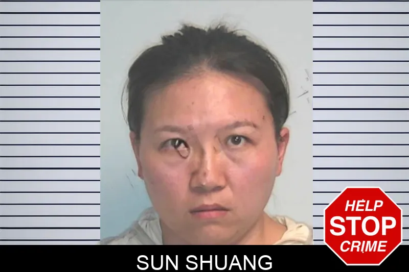 Sun Shuang mugshot
