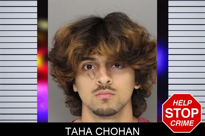 Taha Chohan mugshot