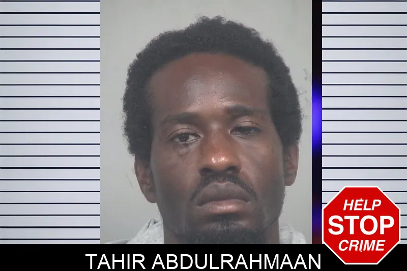 Tahir Abdulrahmaan mugshot