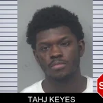 Tahj Keyes mugshot