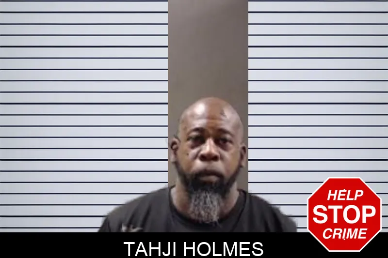 Tahji Holmes mugshot