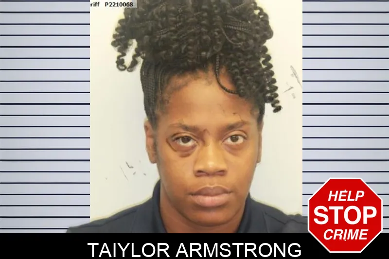 Taiylor Armstrong mugshot