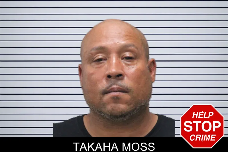 Takaha Moss mugshot