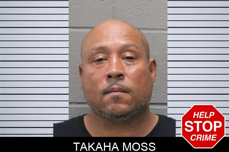 Takaha Moss mugshot