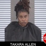 Takara Allen mugshot