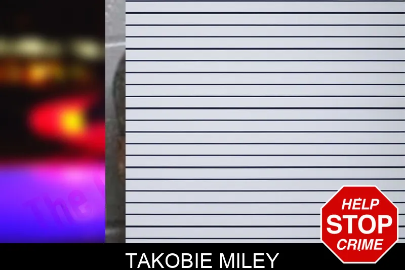 Takobie Miley mugshot