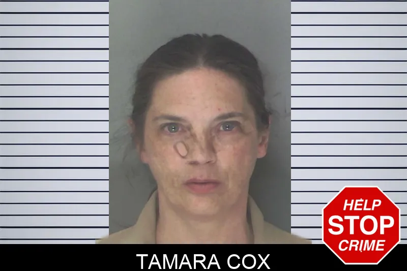 Tamara Cox mugshot