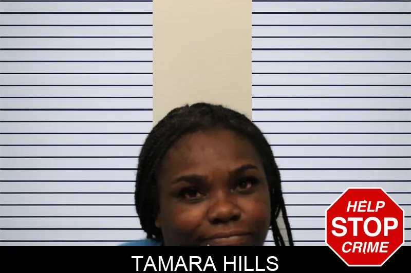 Tamara Hills mugshot