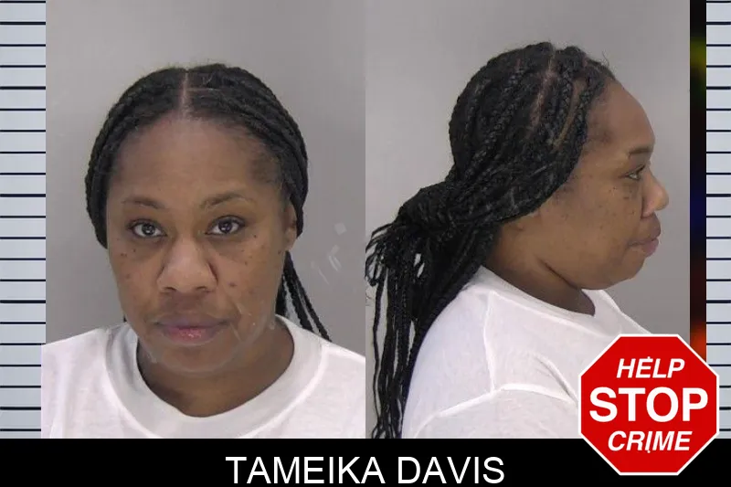 Tameika Davis mugshot