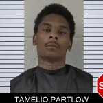 Tamelio Partlow mugshot
