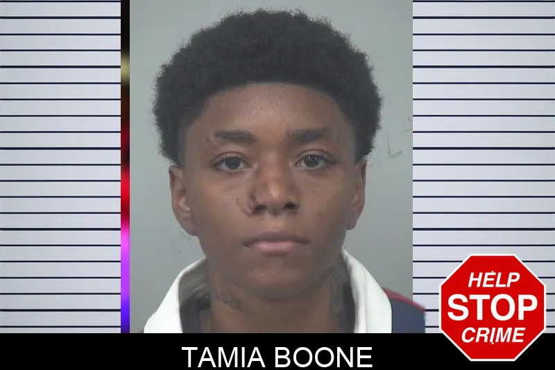 Tamia Boone mugshot
