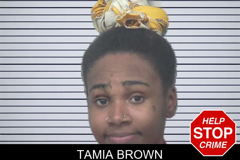 Tamia Brown mugshot