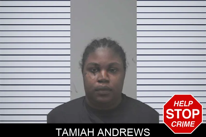 Tamiah Andrews mugshot