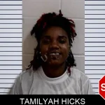 Tamilyah Hicks mugshot