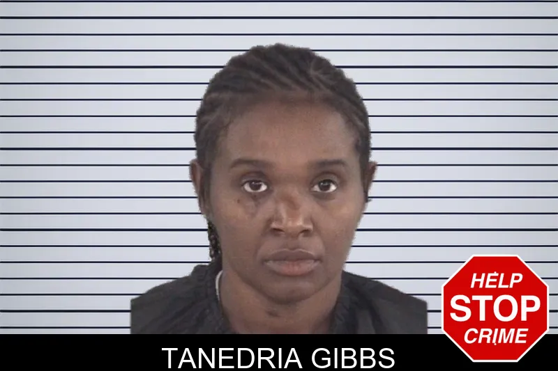 Tanedria Gibbs mugshot