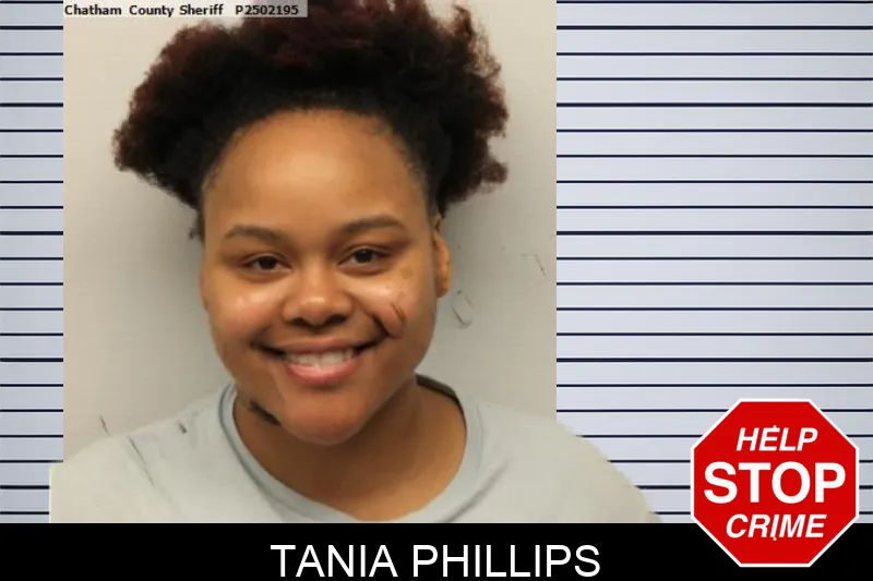 Tania Phillips mugshot