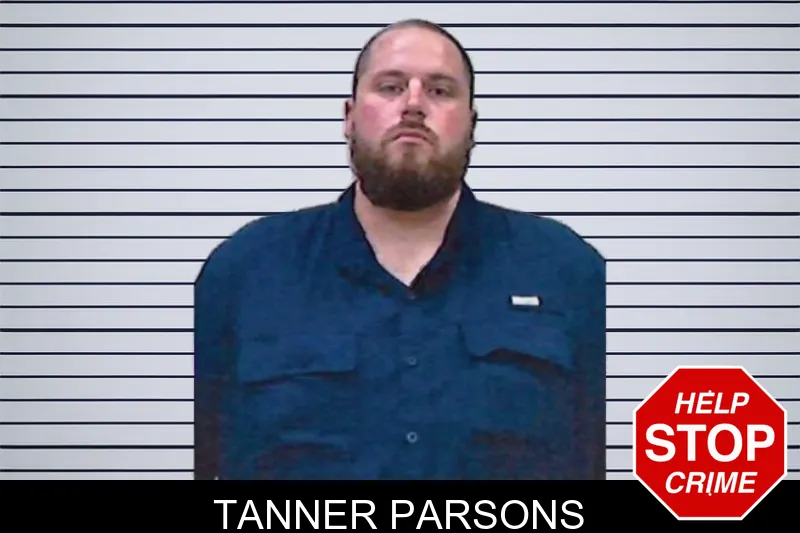 Tanner Parsons mugshot