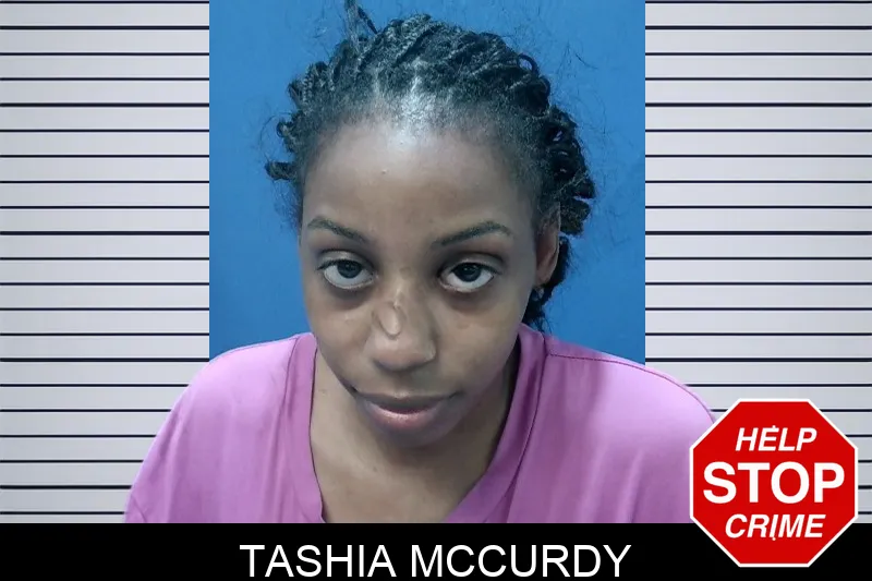 Tashia McCurdy mugshot