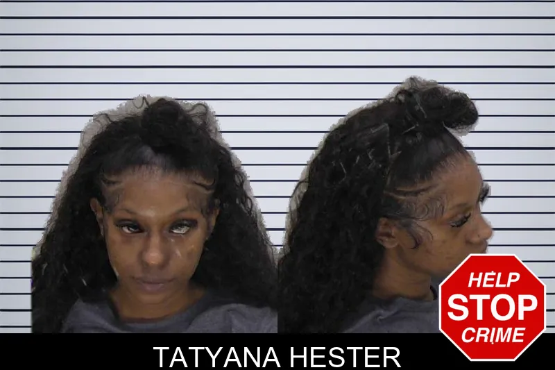Tatyana Hester mugshot