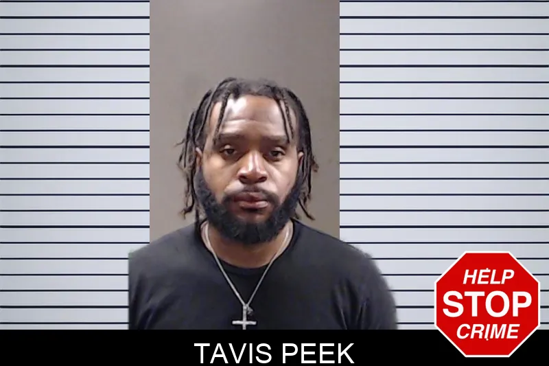 Tavis Peek mugshot