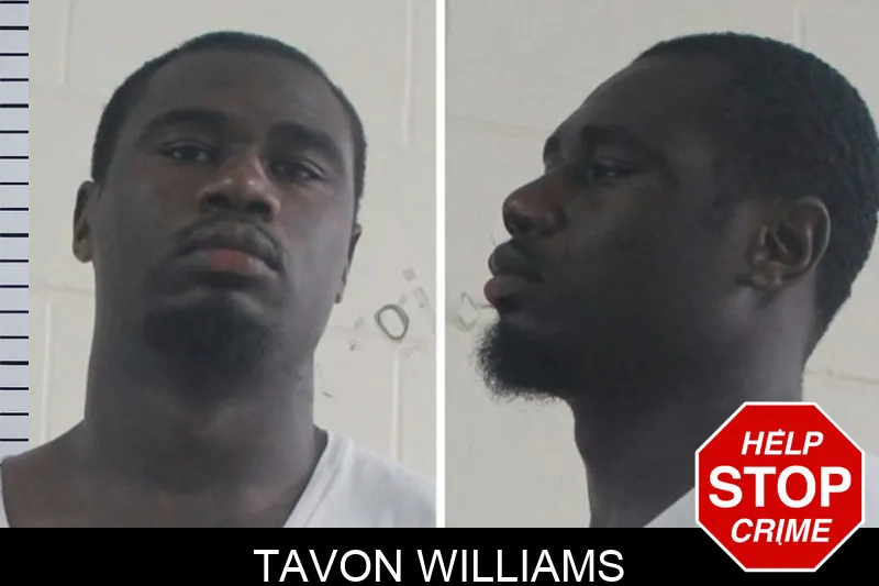 Tavon Williams mugshot