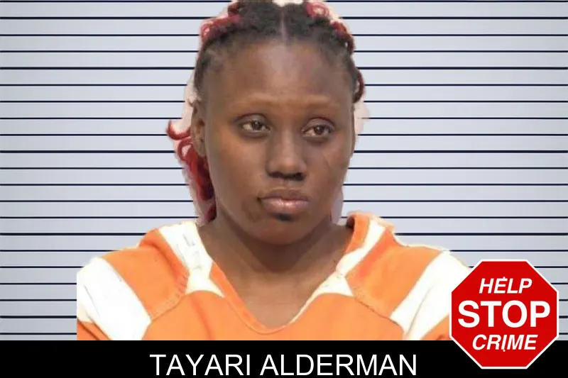 Tayari Alderman mugshot