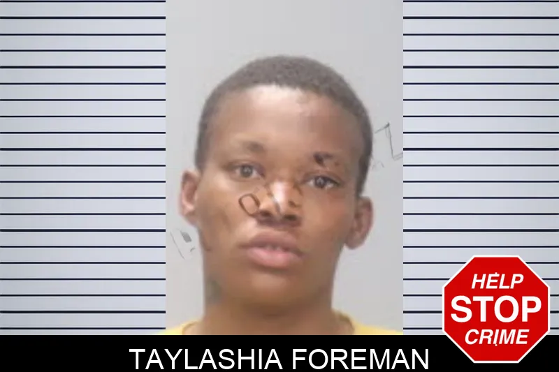 Taylashia Foreman mugshot