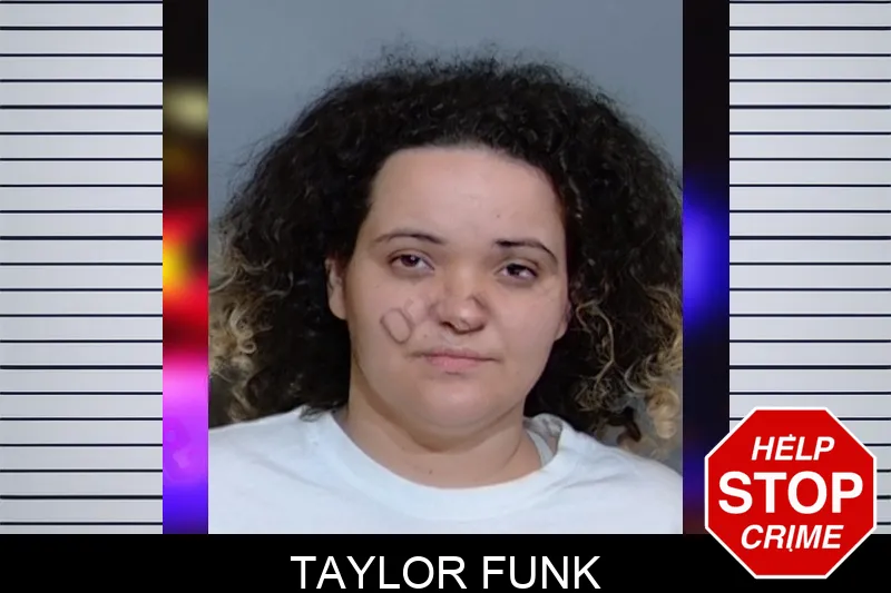 Taylor Funk mugshot