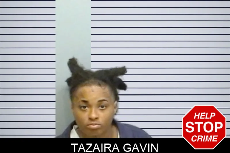 Tazaira Gavin mugshot