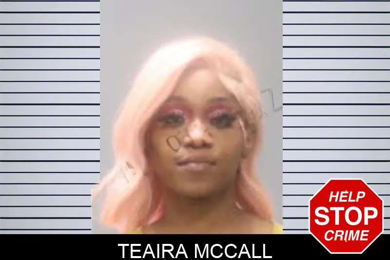 Teaira McCall mugshot
