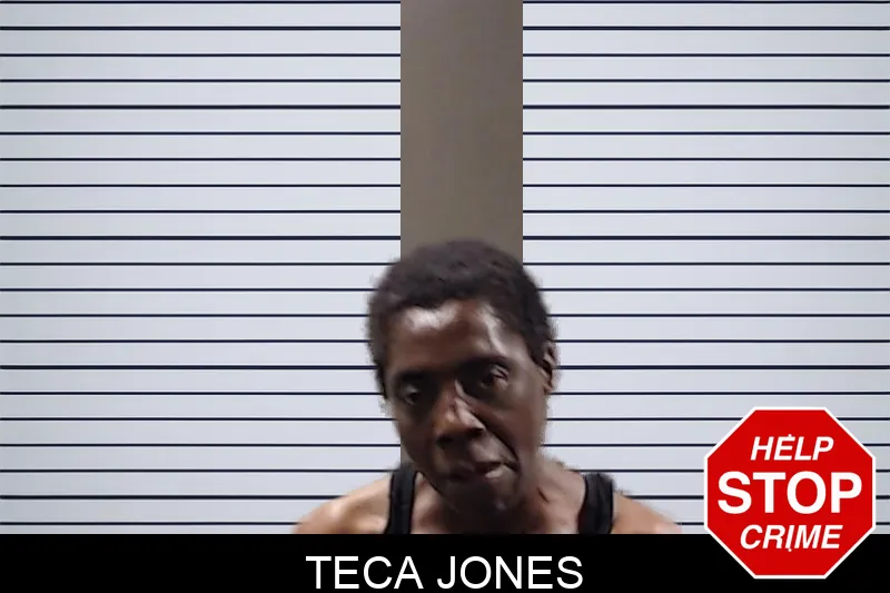 Teca Jones mugshot