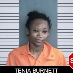 Tenia Burnett mugshot