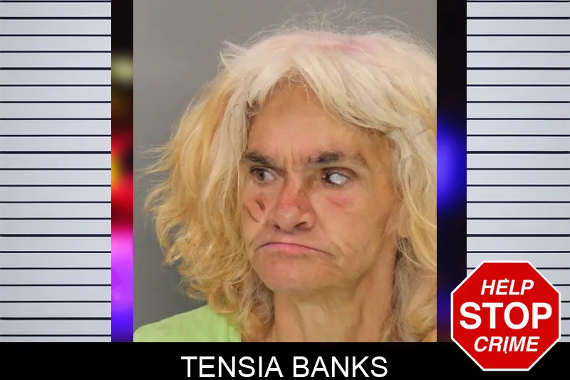 Tensia Banks mugshot
