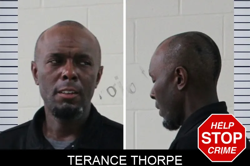 Terance Thorpe mugshot