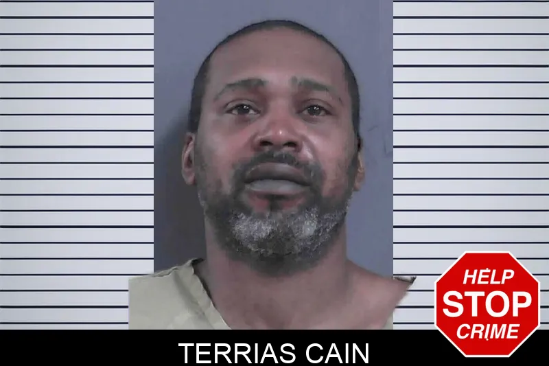 Terrias Cain mugshot