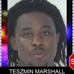 Teszmin Marshall mugshot