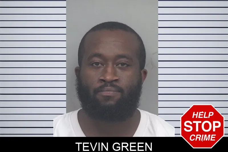 Tevin Green mugshot