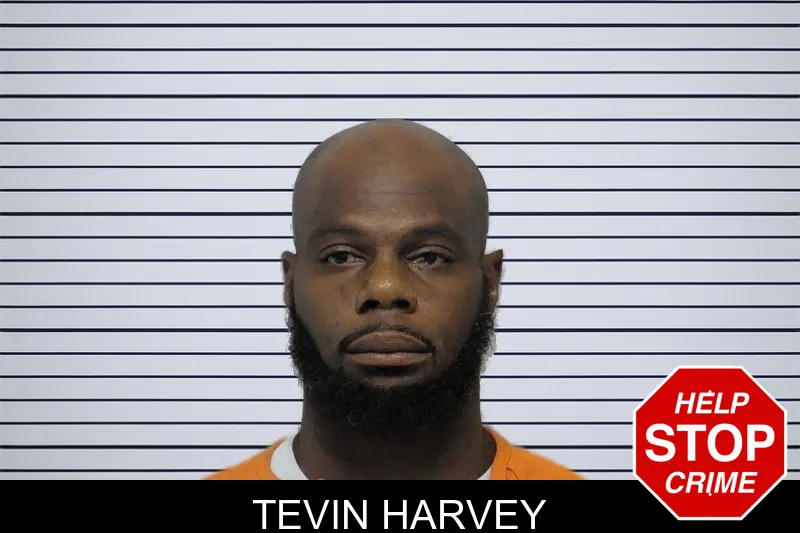 Tevin Harvey mugshot