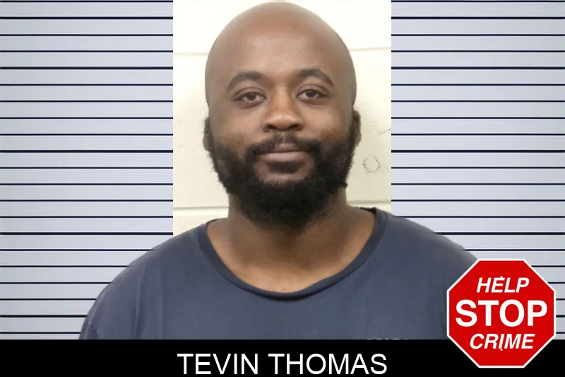 Tevin Thomas mugshot