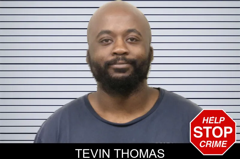 Tevin Thomas mugshot
