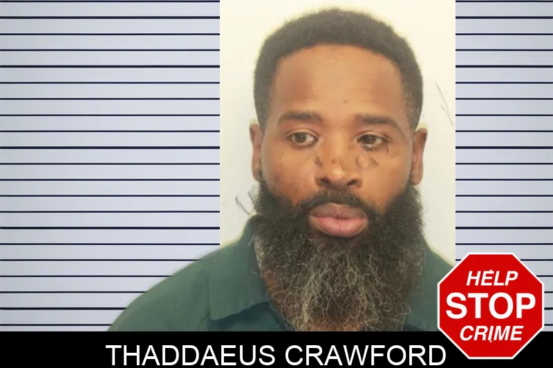 Thaddaeus Crawford mugshot