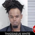 Thaddaeus White mugshot