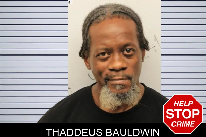 Thaddeus Bauldwin mugshot