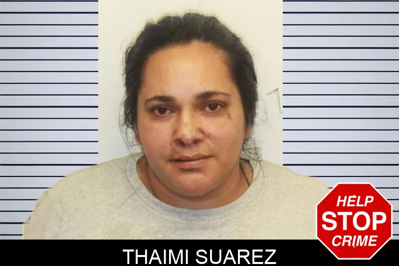 Thaimi Suarez mugshot