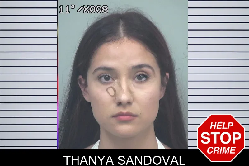 Thanya Sandoval mugshot
