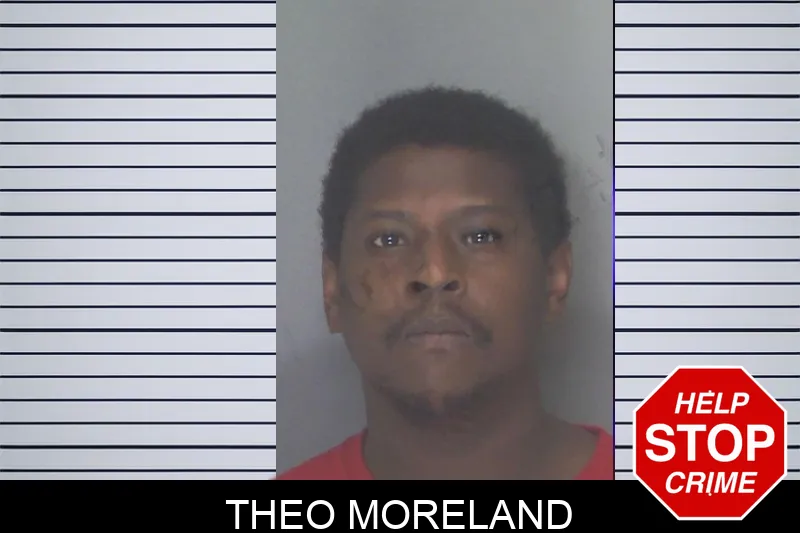 Theo Moreland mugshot