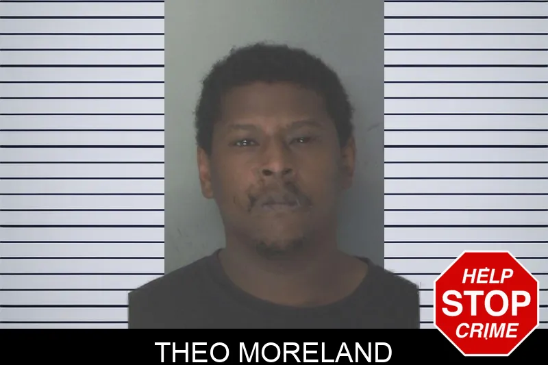 Theo Moreland mugshot