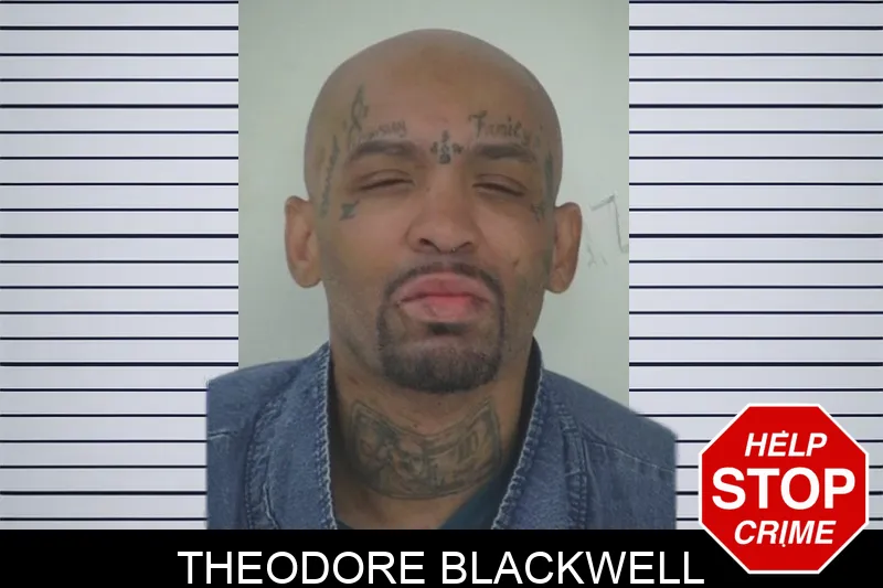 Theodore Blackwell mugshot